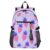 ALAZA Strawberry Purple Backpack Travel Laptop Backpack Purse for Women Men Teens Girls School Bag College Bookbag Water Resistant Casual Daypack