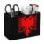 Albania Albanian Eagle1 Desk Organizer PU Leather Caddy Holder