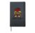 Alcalá la Real Girl, Spanish Flag Spain Hardcover Journal, Black