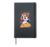 ALESSIA – Adorable girl name with beautiful Unicorn Hardcover Journal, Black