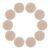 Alianm Wooden Clock Face 20 Pcs 15cm Wood Clock Face DIY Blank Round Dial Plate for Craft Painting Replacement