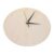 Alianm Wooden Clock Face 3Pcs Wooden Clock Face Blanks Unfinished Beige DIY Craft Painting Wall Clock Dial