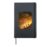 Alien Ancient Cave Art Symbols Extraterrestrial Hardcover Journal, Black
