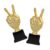 Alipis 2pcs Mini Gold Plastic Trophy Cups for Award Prizes