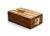 A LIST PRODUCTS Sheesham Wood Cribbage Board Game Set – Playing Cards & 6 Solid Brass Pegs | Portable Wooden Travel Cribbage Board | Classic Family Strategy Game | 5 x 3 x 1.7 Inch