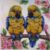 AllAboutEmbroideryUA Bead Embroidery kit Parrots AN-1110
