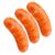 Alomejor Mini Hot Dogs, Lifelike PVC, 3.74 x 1.18 x 3.74 Inch (Original