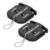 Alomejor Score Counter, 2pcs Portable Mini Stroke Counter Simple Attachment to Belt