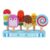 Alomejor Wooden Ice Lolly Toys for Toddlers, 6 Pcs Magnetic Food Set with Sorting Stacking Stand, for Kids Age 2 3 4 5
