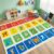 Alphabet Classroom Rug 7×12, ABC Learning Rug for Kids Early Literacy