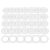 Alphabet Cutting Die for Scrapbooking Albums, Reusable Carbon Steel