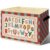 Alphabet Educational Star Storage Bins Box Foldable Basket for Organizing