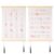 Alphabet Numbers Poster Hanger Frames with Canvas and Tassels, Wooden Wall Scrolls, Alphabet and Number Chart for Playroom Wall Decor, Educational and Artistic