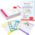 Alphabet Number Tracing Flash Cards | Reusable Large Dry Erase ABC, Numbers, Shapes & Colors | Upper & Lowercase Writing Practice | Montessori Learning for Toddlers, Preschool & Kindergarten