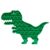 Alphabet Pop Fidget Toys It for Kids, Fidget Poppers Toys Sensory Squeeze Bubble Popping, Silicone Dinosaur Toys Pop Anxiety and Stress Relief Its for Boy Girls (Green)