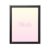 ALPINE INK CO. Blush Typography Canvas Poster – Minimalist Gradient Print – Soft Feminine Decor – Motivational Wall Print – Modern Elegant Design – 18×24 Black Framed Canvas Print