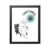 ALPINE INK CO. Overthinking Canvas Poster – Mental Health Awareness Wall Decor – Motivational Artwork for Bedroom, Office or Studio – Thought-Provoking Design – 18×24 Black Framed Canvas Print