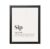 ALPINE INK CO. Sip Canvas Poster – Pause and Appreciate the Heat Wall Art – Actionable Inspiration for Kitchen, Living Room, or Office – Motivational Design – 8×10 Black Framed Canvas Print
