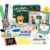 Alritz Pretend Play Teacher Set, School Stuff, Role Play Preschool Learning Activities Classroom Set for Girl Boys Include Dolls, Toy Laptop, Black Board, Birthday Gift 5 6 7 8 9+ Years Old