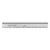 Alumicolor AlumiCrafter Straight Edge Metal Ruler with Unique Deckle Edge, Silver, 12 Inch