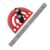 Aluminum Alloy Angle Protractor – 0-180° Adjustable Woodworking Ruler