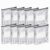 Aluminum Foil Storage Bags, Resealable Zipper Pouches for Freezer Meals