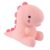 Alwoligag 10.8 Inch Cute Pink Dinosaur Plush Toy – Soft Stuffed Animal Gift
