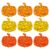 Alynta Pumpkin Stickers 600Pcs 1.5 Inch Fall Thanksgiving Stickers