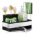Alyvisun Large Capacity Kitchen Tidy Sink Caddy with Drip Tray