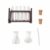 Amagogo Miniature Dollhouse Test Glass Accessory Birch Wood Construction Realistic 1 12 Scale Suitable for Collectors School Classroom Decor Pharmacy Scenes, Coffee