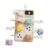 Amagogo Plug and Switch Board for with Sound Effects Auditory on Correct Match Compact Lightweight 16.5×16.5×3.2cm, Style A