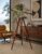 A Maritime Anchor Master Telescope Double Barrel Adjustable Wooden Tripod Royal Educational Telescopes Shiny Finish Brown Leather Nautical Home Decor & Office