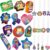 AmazingSpark 240 Pcs Awesome Attendance Reward Tags Bulk with Chains, Motivational Tag Education Awards Prizes PVC Waterproof Reading Necklace for School Classroom Teacher Reward