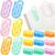 AmazingSpark 24 Pcs Back to School Teacher Gifts Jumbo Acrylic Paper Clips Sunday Appreciation Day Operation Paperclip Bookmark Book Lovers Office Classroom Supplies (Colorful Plaid Style)