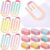 AmazingSpark 24 Pcs Back to School Teacher Gifts Jumbo Acrylic Paper Clips Sunday Appreciation Day Operation Paperclip Bookmark Book Lovers Office Classroom Supplies (Pastel Pencil Style 1)