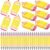 AmazingSpark 24 Sets Back to School Teacher Appreciation Gifts Bulk, Jumbo Acrylic Paper Clips&Ballpoint Pens, Cute Paperclip Bookmarks for First Day of School, Office Stationery Supplies (Pencil-b)