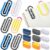 AmazingSpark 36 Pcs Back to School Teacher Gifts Jumbo Acrylic Paper Clips Sunday Appreciation Day Operation Paperclip Bookmark Book Lovers Office Classroom Supplies (Mixed Style)