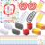 AmazingSpark 36 Set Back to School Teacher Gifts Jumbo Acrylic Paper Clips with Cards Sunday Appreciation Day Operation Paperclip Bookmark Classroom Supplies (Apple Mixed Styles,Back School)