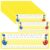 AmazingSpark 48 Pcs Left/Right Hand Cursive Name Plate for Desk, Self Adhesive Nametags with Alphabet Number Line 1-30 Waterproof Standard Alphabet Nameplates for Classroom School