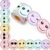 AmazingSpark 65.6ft Happy Face Bulletin Board Border Back to School Die Cut Trim Border Roll Classroom Rolled Trim DIY Decoration for Chalkboard Wall Office Back to School