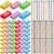 AmazingSpark 96 Pcs Back to School Gift Motivational Pencil Bulk Inspirational Pencil Eraser for Kid Classroom Colorful Cute Wood First Day School Office Supply for Student Teacher Classroom Reward