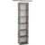 Amazon Basics 6-Tier Hanging Closet Shelf Organizer with Pockets, Clothes Storage for Sweaters and Clothing, 12″ W x 9″ L x 8.5″ H, Grey