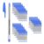 Amazon Basics Ballpoint Pens, Medium Point 1.0mm, Blue Ink, 144-Pack