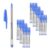 Amazon Basics Ballpoint Pens, Medium Point 1.0mm, Blue Ink, 36-Pack