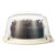Amazon Basics Cake Carrier with Handle and Locking Lid, Round, Fits 11.8 in. Cake, BPA-Free, Refrigerator and Dishwasher-Safe Cake Box, 13.8 x 13.8 x 8.0 in.
