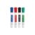 Amazon Basics Low-Odor Dry Erase Whiteboard Markers, Chisel Tip, Quick-Dry, Black, Red, Green, Blue, 4-Pack