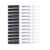 Amazon Basics Low Odor Ultra Fine Tip Dry Erase Whiteboard Markers for Teacher Supplies, Black, 12-Pack