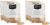 Amazon Basics Rubber Bands, Office Supplies, Size 19 (3-1/2 x 1/16 Inch), Stretchy, 1250 Bands/1 lb. Pack, 6-Pack, Tan