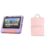 Amazon Fire 7 Kids Tablet Sleeve Bundle — Bundle includes Amazon Fire 7 Kids tablet, 16GB, Purple & Pink Carrying Case