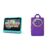 Amazon Fire HD8 Kids Pro Tablet Sleeve Bundle — Bundle includes Amazon Fire HD8 Kids Pro tablet, 64GB, Hello Teal & Spaceman Carrying Case